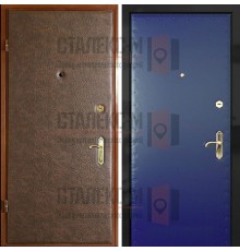 Металлическая дверь Винилискожа (с двух сторон) -17